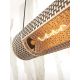 Pendule, Lustre suspendate - Lustra eco din bambus Bhutan cilinder 85cm, bl/nat