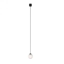 Pendule, Lustre suspendate - Pendul LED design tehnic Luna negru, 4000K