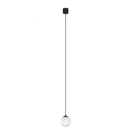 Pendule, Lustre suspendate - Pendul LED design tehnic Luna negru, 4000K