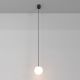Pendule, Lustre suspendate - Pendul LED design tehnic Luna negru, 4000K