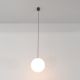 Pendule, Lustre suspendate - Pendul LED design tehnic Luna negru, 4000K