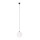 Pendule, Lustre suspendate - Pendul LED design tehnic Luna negru, 4000K