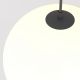 Pendule, Lustre suspendate - Pendul LED design tehnic Luna negru, 4000K