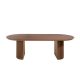 Mese dining - Masa dining design LUX din furnir de nuc 240cmx105cm