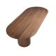 Mese dining - Masa dining design LUX din furnir de nuc 240cmx105cm
