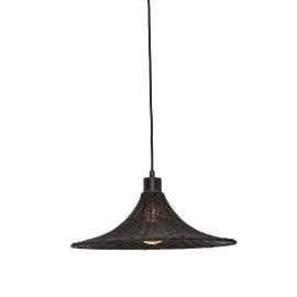 Pendule, Lustre suspendate - Lustra/ Pendul eco din ratan Borabora 40cm S, bl