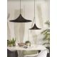 Pendule, Lustre suspendate - Lustra/ Pendul eco din ratan Borabora 70cm S, bl