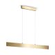 Pendule, Lustre suspendate - Lustra LED suspendata design modern Step auriu