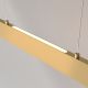 Pendule, Lustre suspendate - Lustra LED suspendata design modern Step auriu