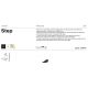 Pendule, Lustre suspendate - Lustra LED suspendata design modern Step auriu