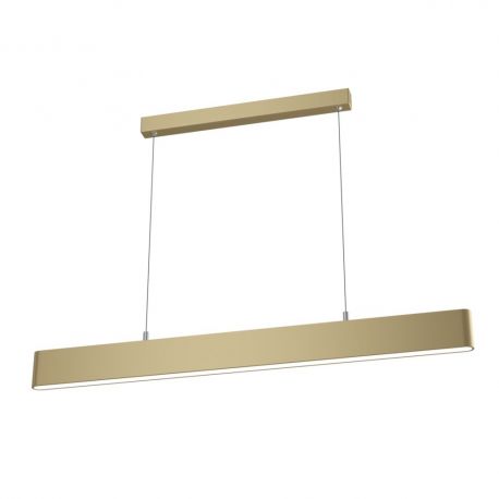 Pendule, Lustre suspendate - Lustra LED suspendata design modern Step auriu 23W
