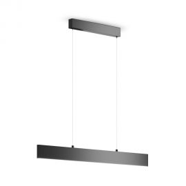 Pendule, Lustre suspendate - Lustra LED suspendata design modern Step negru 23W 4000K