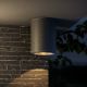 Spoturi - Spot LED aplicat pentru iluminat exterior design modern Bar grafit 9,5cm