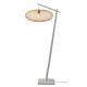 Lampadare - Lampadar eco din bambus Cango L white/60x25 nat