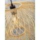 Lampadare - Lampadar eco din bambus Cango L white/60x25 nat