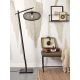 Lampadare - Lampadar eco din bambus Cango S bl/40x20 bl
