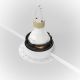 Plafoniere cu spoturi, Spoturi aplicate - Spot incastrabil design tehnic Share alb, auriu mat 10,2cm