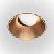 Plafoniere cu spoturi, Spoturi aplicate - Spot incastrabil design tehnic Share alb, auriu mat 10,2cm