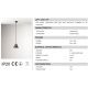 Pendule, Lustre suspendate - Pendul Loft 22cm