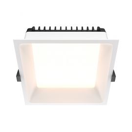 Plafoniere cu spoturi, Spoturi aplicate - Spot LED incastrabil design tehnic Okno alb 11x11cm 3000K