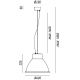 Pendule, Lustre suspendate - Pendul Loft 42cm