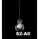 Pendule, Lustre suspendate - Lustra cu 5 pendule LED design Art Deco MEMORIA