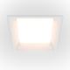 Plafoniere cu spoturi, Spoturi aplicate - Spot LED incastrabil design tehnic Okno alb 17x17cm 4000K