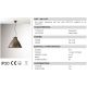 Pendule, Lustre suspendate - Pendul Loft 57cm
