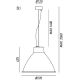 Pendule, Lustre suspendate - Pendul Loft 57cm