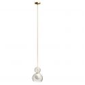 Lustra, Pendul LED design Art Deco MEMORIA 