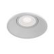 Plafoniere cu spoturi, Spoturi aplicate - Spot incastrabil design tehnic Dot alb 9,3cm