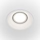 Plafoniere cu spoturi, Spoturi aplicate - Spot incastrabil design tehnic Dot alb 9,3cm