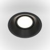 Spot incastrabil design tehnic Dot negru 9,3cm