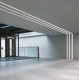 Accesorii iluminat - Accesoriu, Profil liniar incastrabil tavan/perete fals pentru benzile cu LED, Slot rec trim D25, 200cm