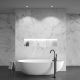 Iluminat pentru baie - Spot LED incastrabil pentru baie design tehnic IP65 Zoom alb 4000K