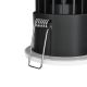 Iluminat pentru baie - Spot LED incastrabil pentru baie design tehnic IP65 Zoom alb 4000K