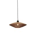 Lustra/Pendul eco din iuta Iguazu S disc 40cm, nat