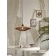 Pendule, Lustre suspendate - Lustra/Pendul eco din iuta Iguazu S disc 40cm, nat