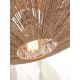 Pendule, Lustre suspendate - Lustra/Pendul eco din iuta Iguazu S disc 40cm, nat