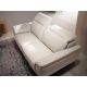 Canapele - Canapea 2 locuri eleganta, design italian Cowhide leather taupe grey