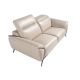 Canapele - Canapea 2 locuri eleganta, design italian Cowhide leather taupe grey