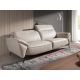 Canapele - Canapea 3 locuri eleganta, design italian Cowhide leather taupe grey