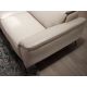 Canapele - Canapea 3 locuri eleganta, design italian Cowhide leather taupe grey