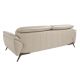 Canapele - Canapea 3 locuri eleganta, design italian Cowhide leather taupe grey