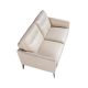Canapele - Canapea 2 locuri eleganta, design italian Cowhide leather taupe grey