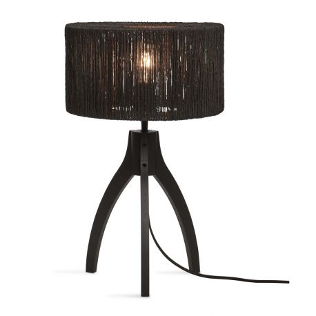 Veioze - Lampa de masa eco din iuta Iguazu 3-legs bl/30x16, bl