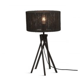 Veioze - Lampa de masa eco din iuta Iguazu 5-legs bl/30x16, bl