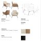 Fotolii - Fotoliu elegant design italian Ardath