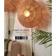 Aplice, corpuri de iluminat pentru pereti - Aplica de perete eco din iuta Iguazu S disc 40cm, nat