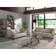 Canapele - Canapea 3 locuri eleganta cu spatar original Cowhide leather taupe grey